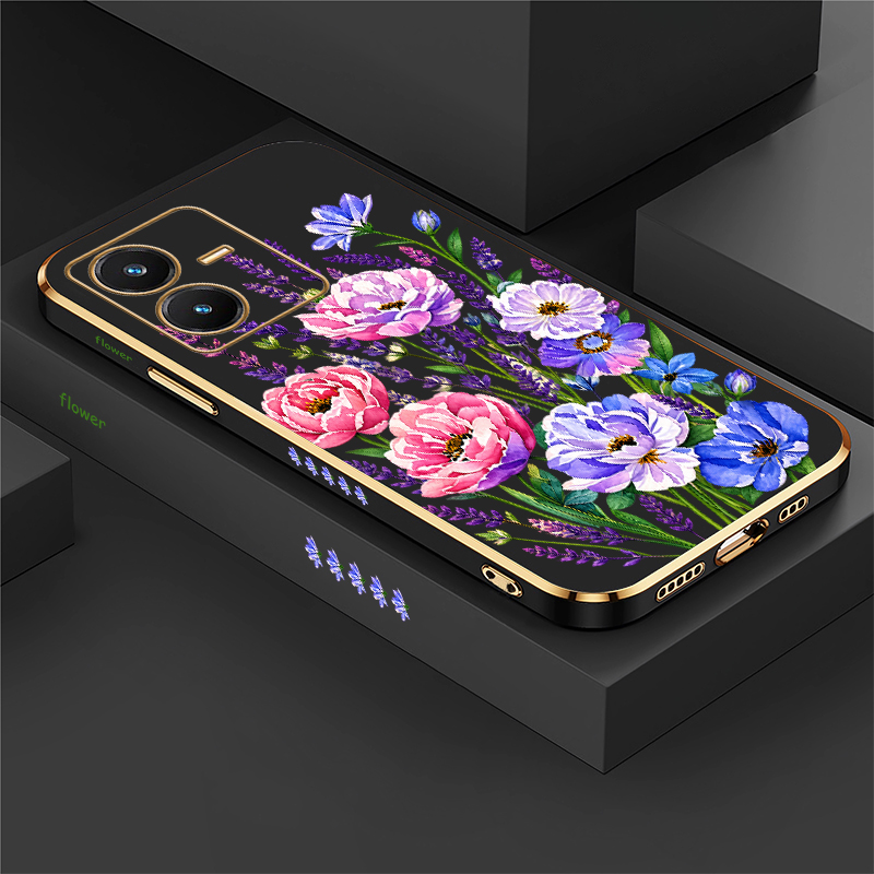 Vivo Y28 - Coque à motif floral pour Vivo