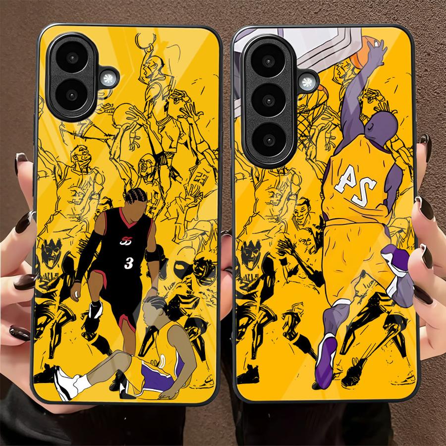 Samsung Galaxy A55 - Coque de téléphone en verre motif