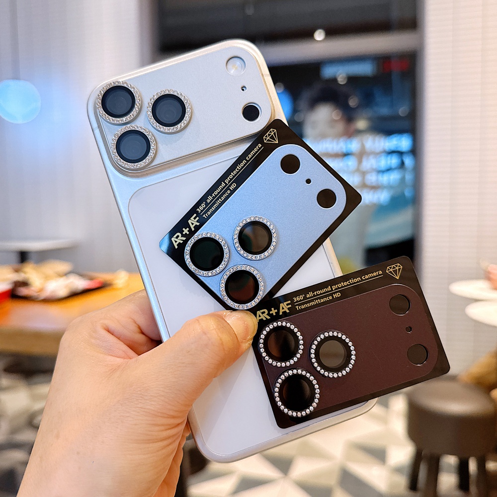 Camera Lens Protector - Protecteur d'objectif d'appareil photo scintillant en