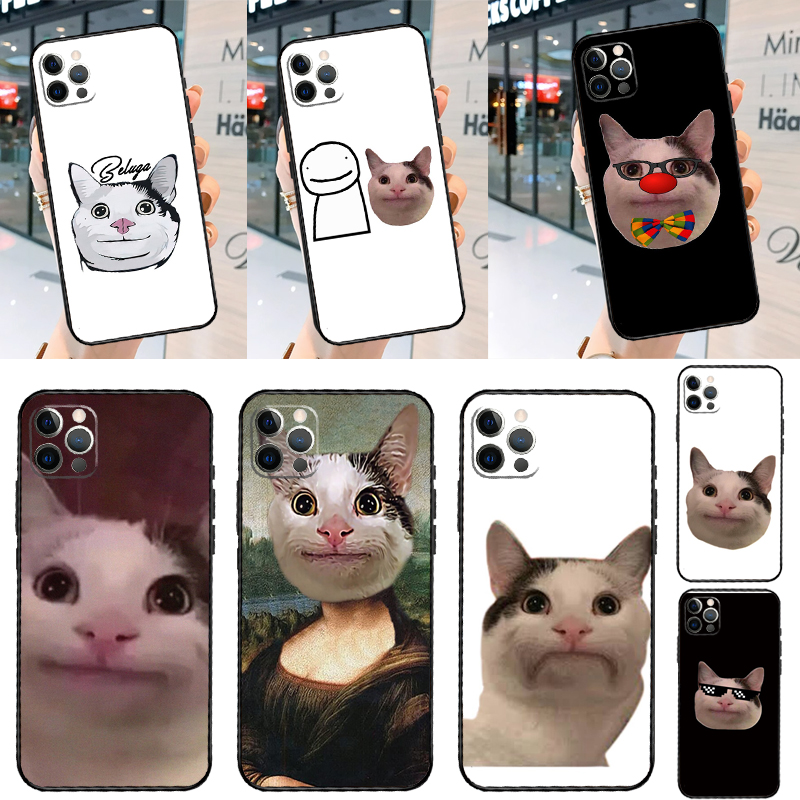 Oppo A78 - Coque avec visage souriant de chat