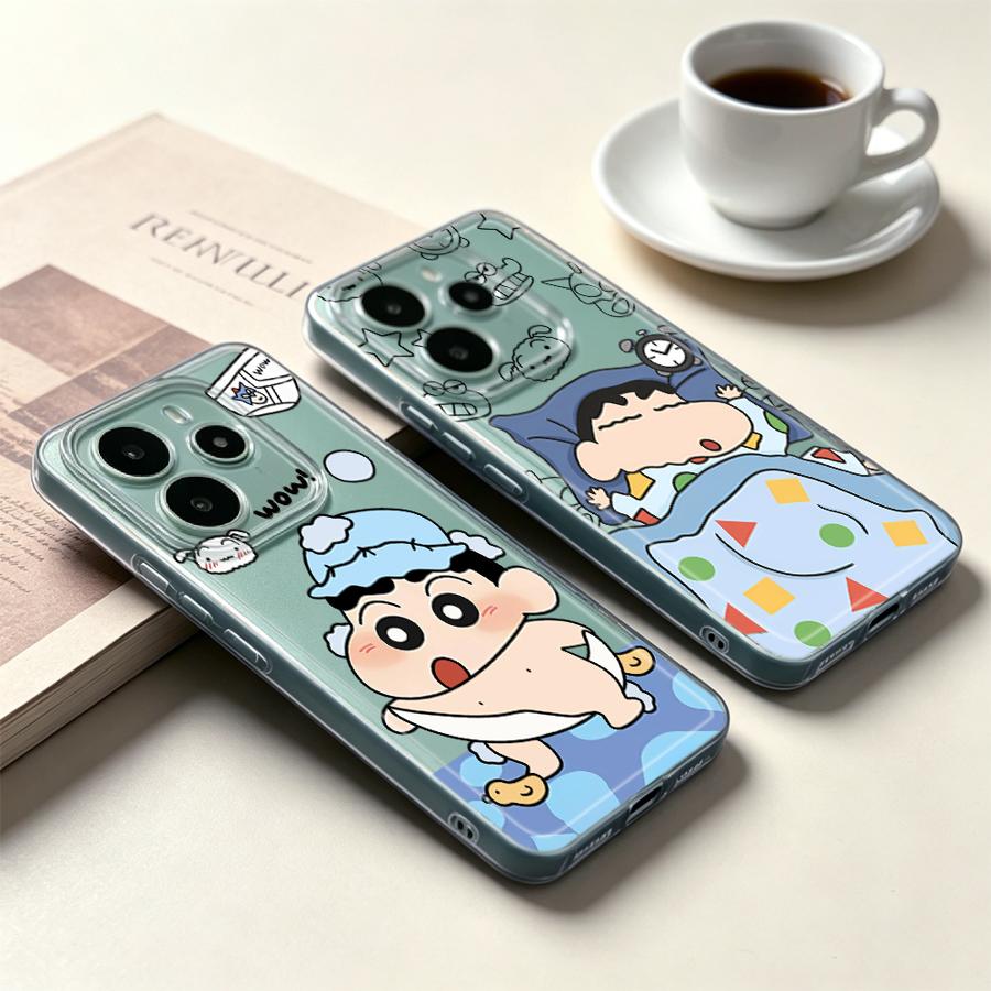 Xiaomi Redmi Note 14 - Coque mignonne Shin-ChanS pour Xiaomi Redmi