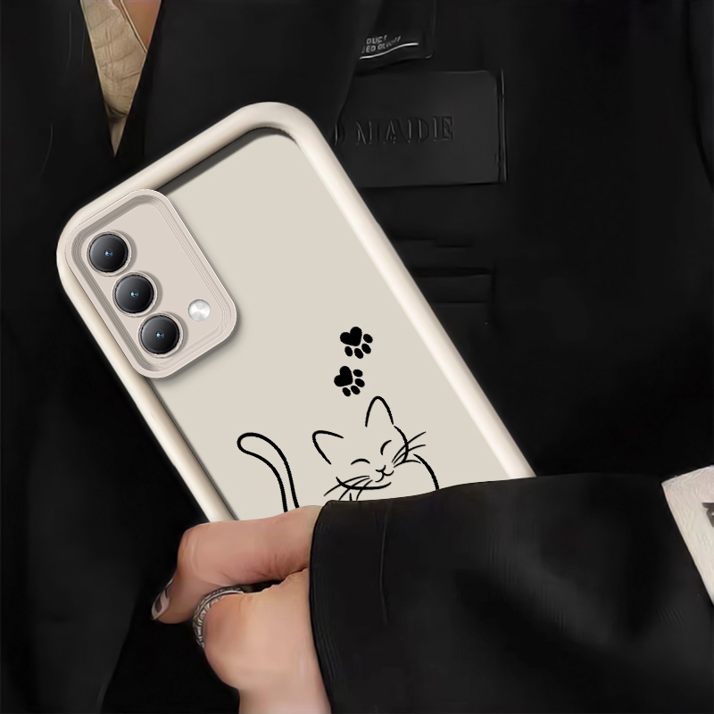 Coque de téléphone noire à mot - Oppo A78 avis et prix