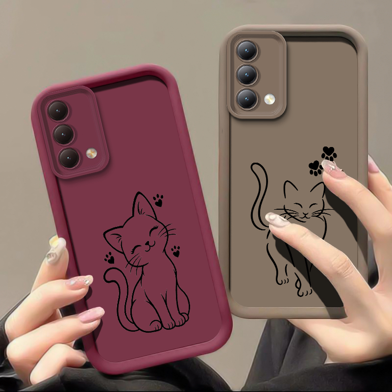 Coque de téléphone noire à mot - Oppo A78 avis et prix
