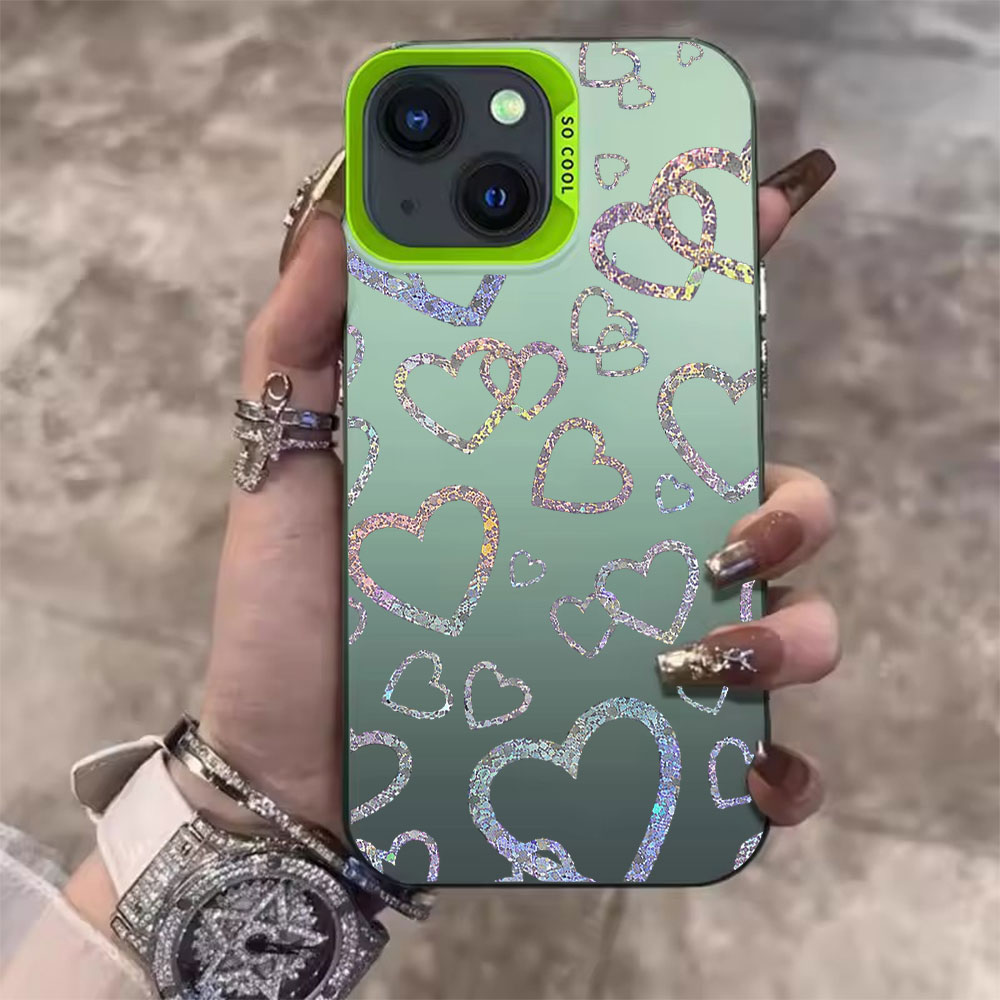 Coque colorée à imprimé cœur p - Apple Iphone 15 avis et prix