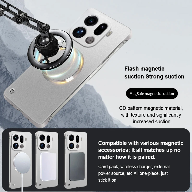 Coque de téléphone magnétique  - Oppo Find X8 avis et prix