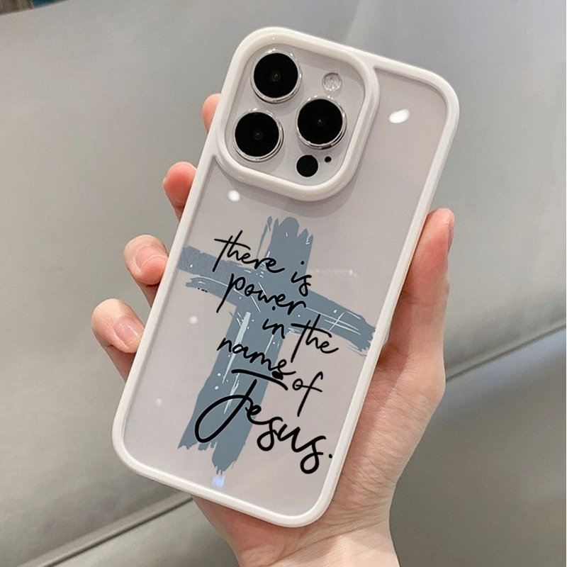 Coque transparente religieuse  - Samsung Galaxy A55 avis et prix